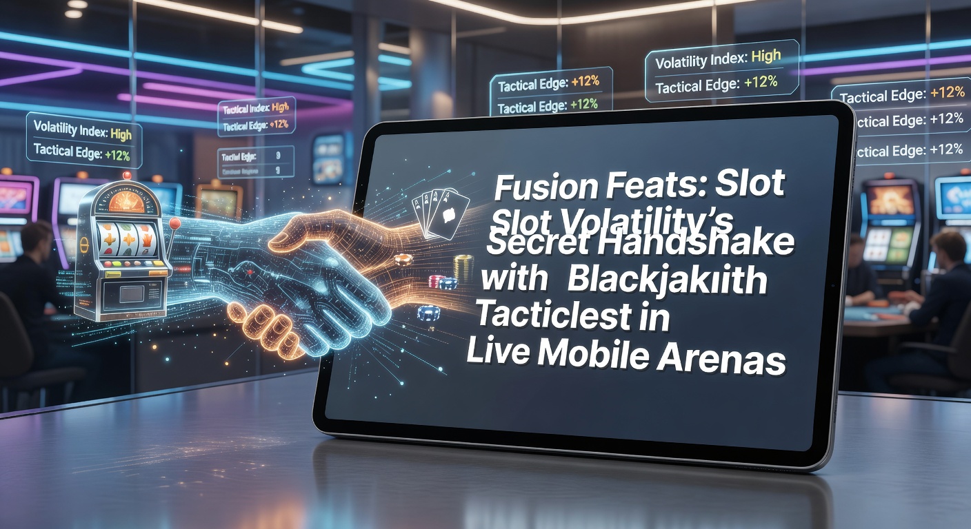 Dynamische Fusion von Slot-Rädern und Blackjack-Tischen in einer mobilen Live-Arena, wo Volatilität und Taktik aufeinandertreffen