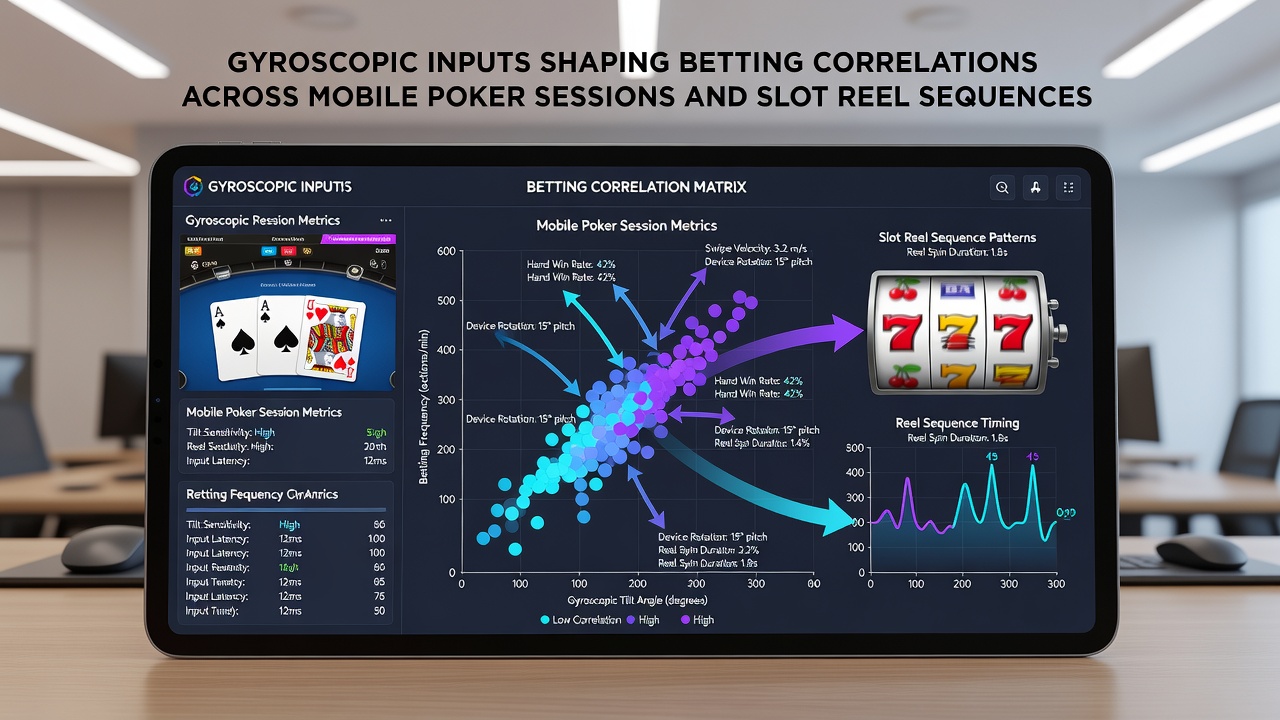 Analyse von Reel-Sequenzen und gyroskopischen Mustern in mobilen Slots