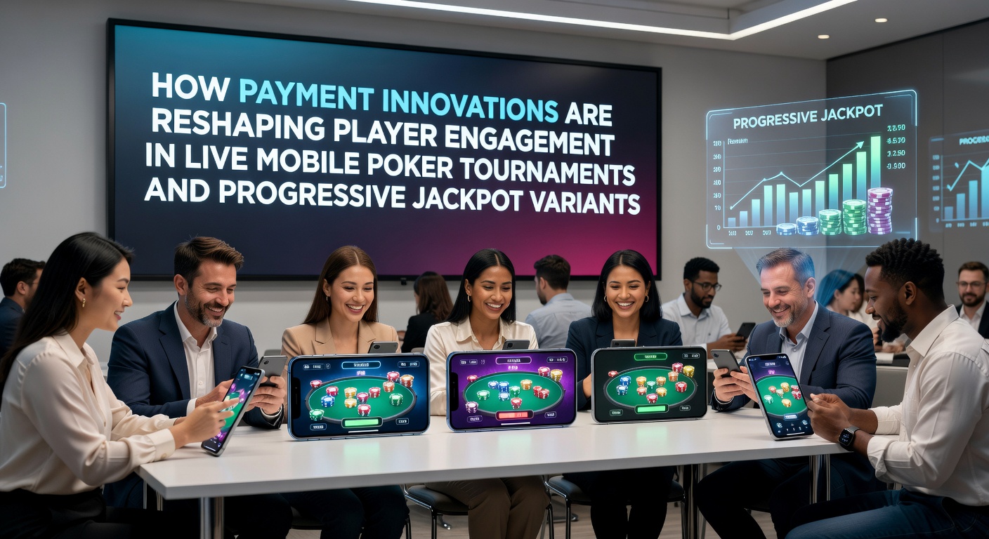 Zahlungsinnovationen in mobilen Poker-Turnieren und Jackpots