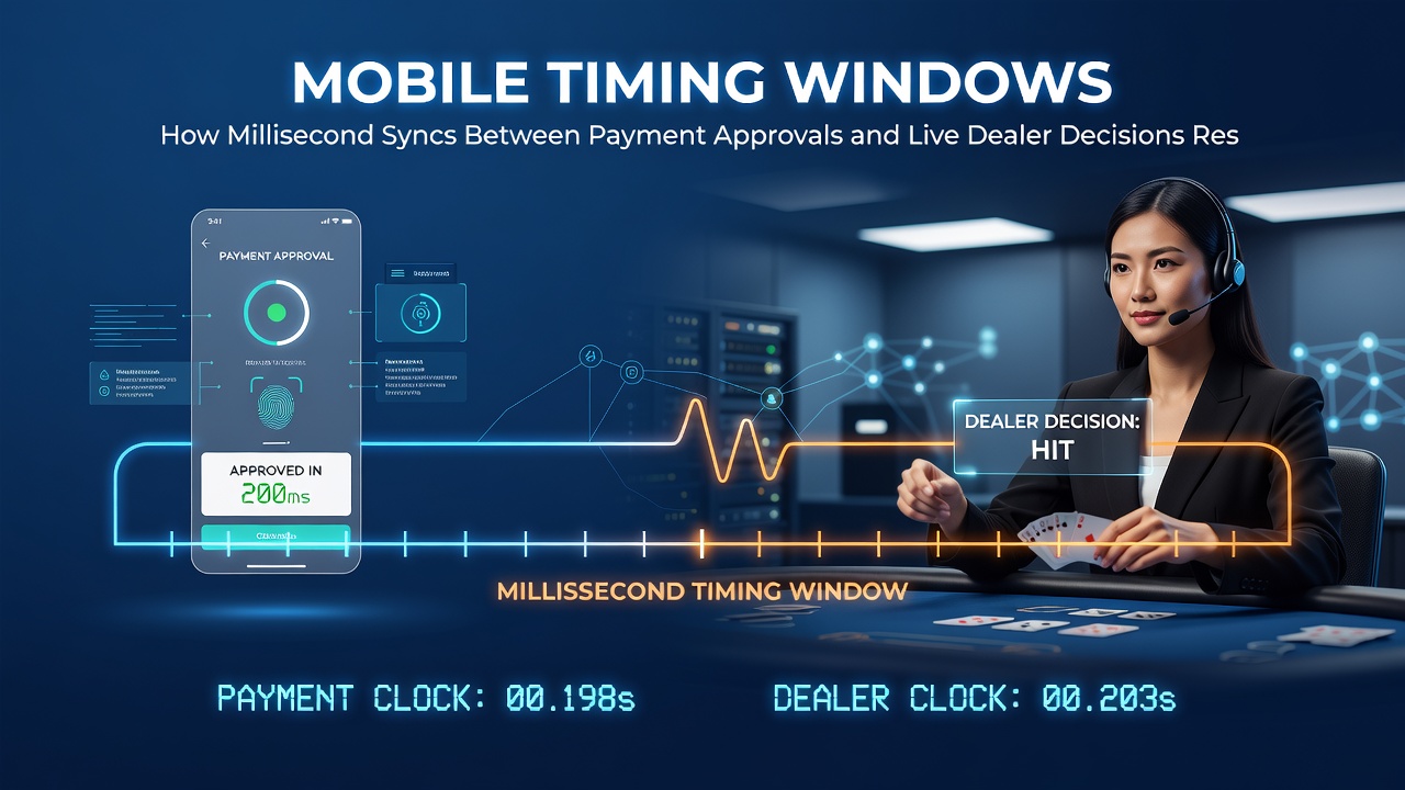Live Dealer Decisions and Payment Sync in Mobile Hybrid Games