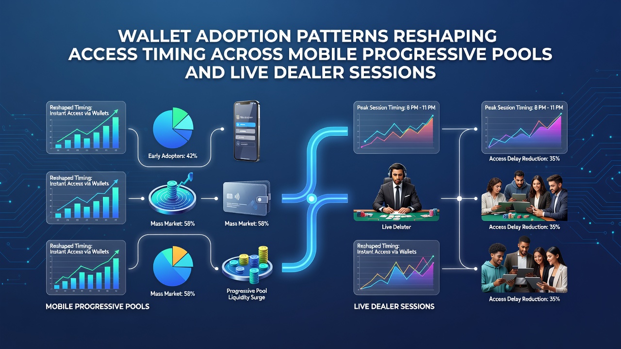 Darstellung von Timing-Mustern bei Live-Dealer-Sessions und mobilen Wallet-Zugriffen